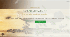 Desktop Screenshot of grantadvance.com